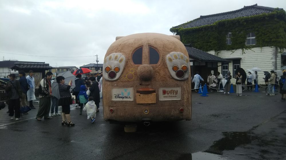 酒田まつり ミッキーマウス ダッフィーバス ディズニー パレード 庄内 山形
