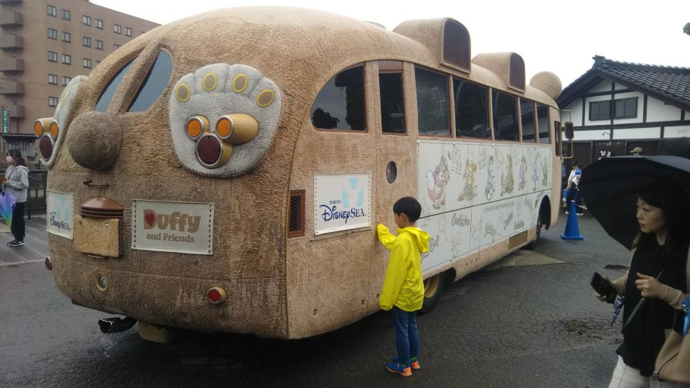 酒田まつり ミッキーマウス ダッフィーバス ディズニー パレード 庄内 山形