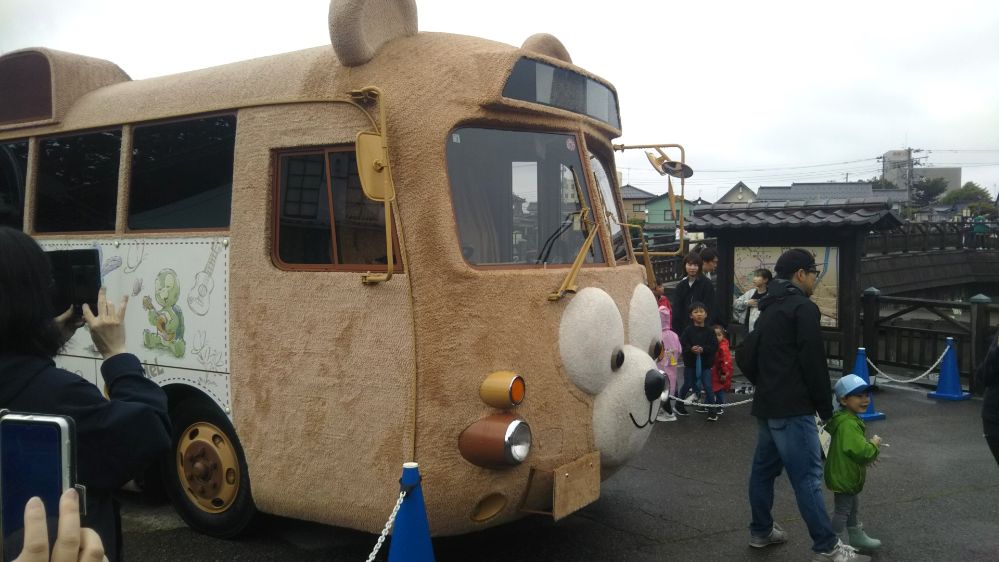 酒田まつり ミッキーマウス ダッフィーバス ディズニー パレード 庄内 山形