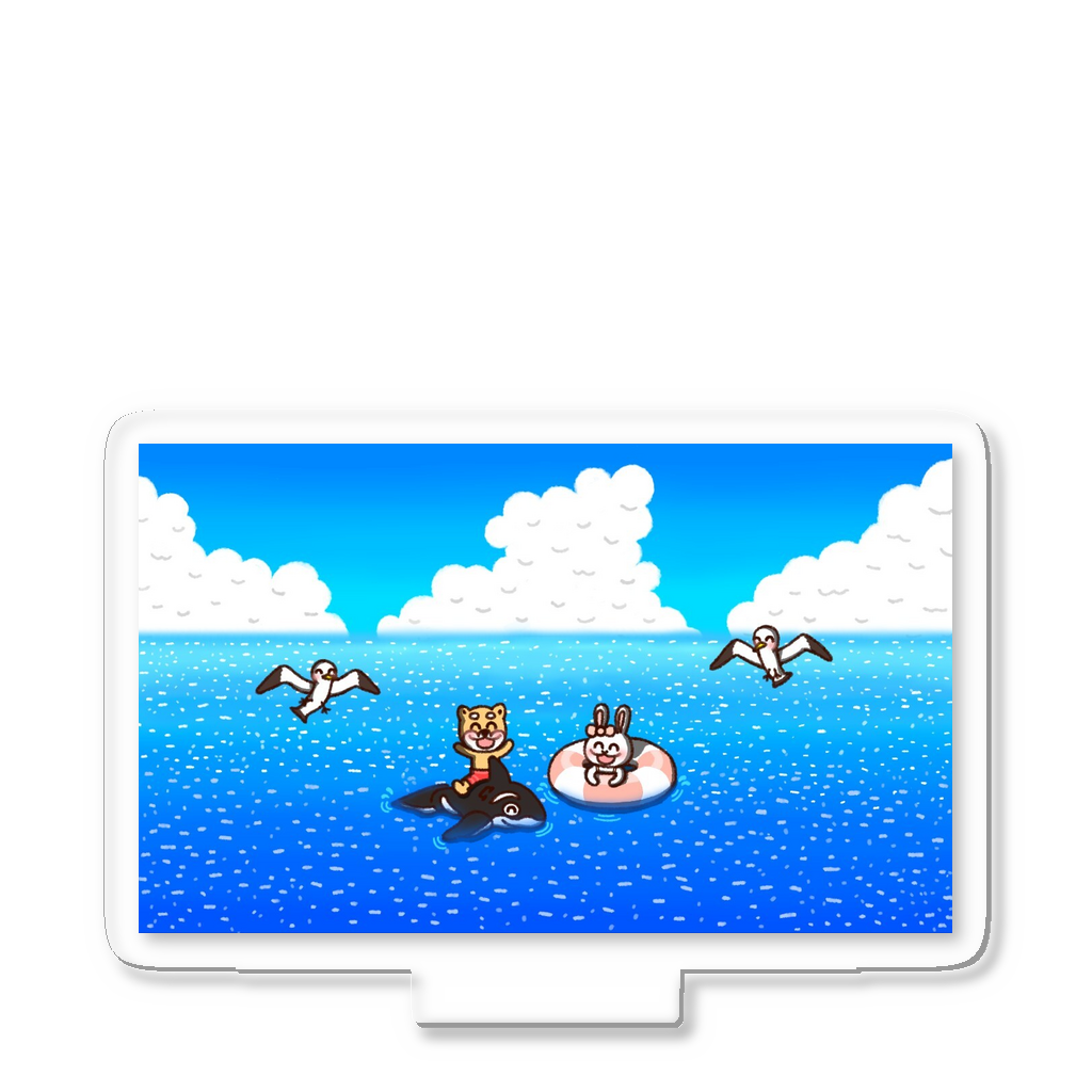 しばうさ.net グッズ アクリルスタンド SUZURI スズリ