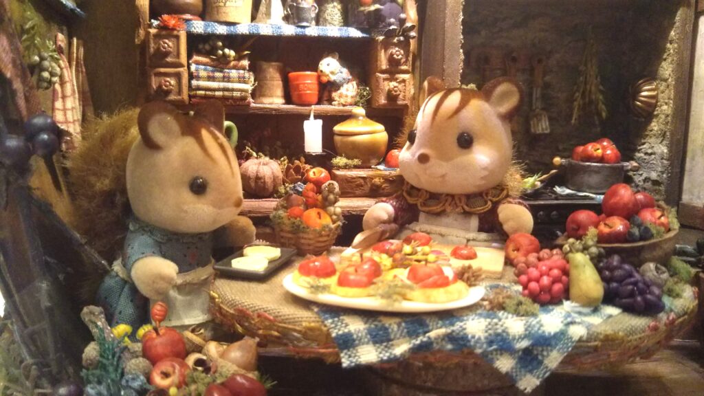 シルバニアファミリー 企画展 シルバニア村のおいしい時間 酒田市美術館