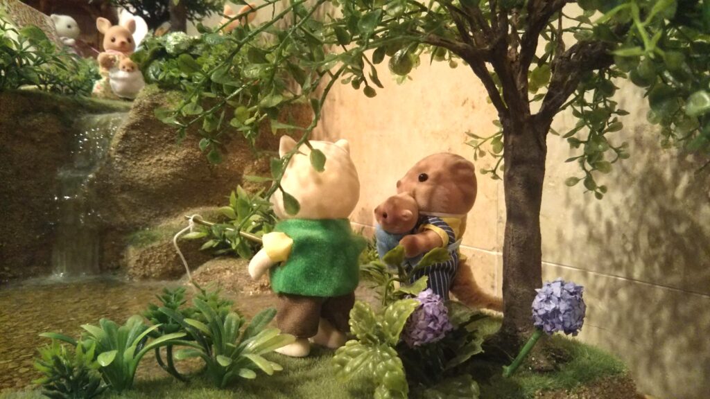 シルバニアファミリー 企画展 シルバニア村のおいしい時間 酒田市美術館