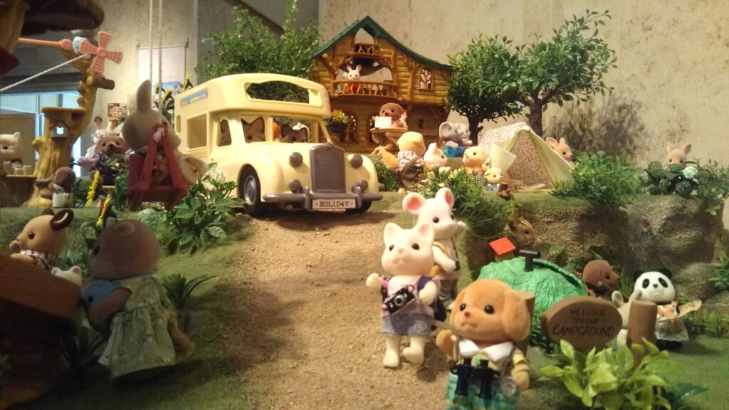 シルバニアファミリー 企画展 シルバニア村のおいしい時間 酒田市美術館