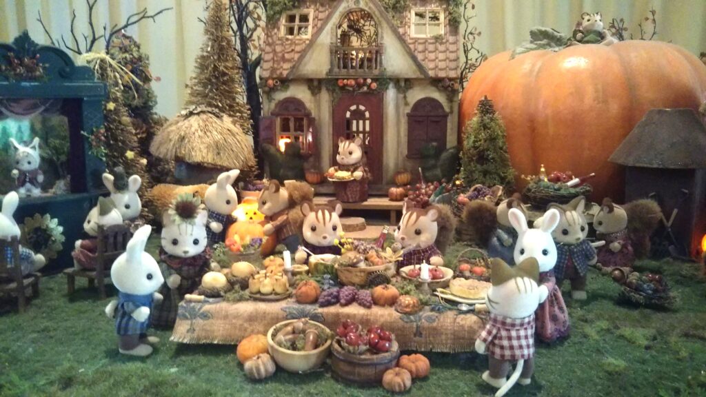 シルバニアファミリー 企画展 シルバニア村のおいしい時間 酒田市美術館