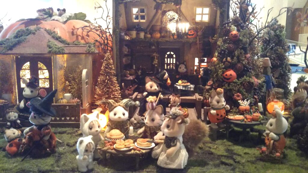 シルバニアファミリー 企画展 シルバニア村のおいしい時間 酒田市美術館