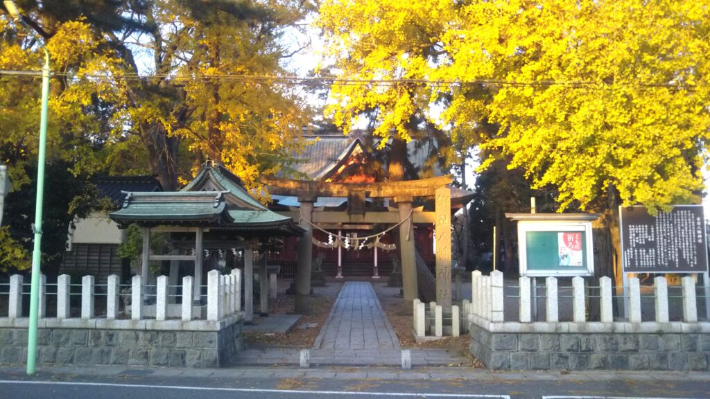 八幡公園 八幡神社 紅葉 銀杏 もみじ狩り 余目 庄内 山形