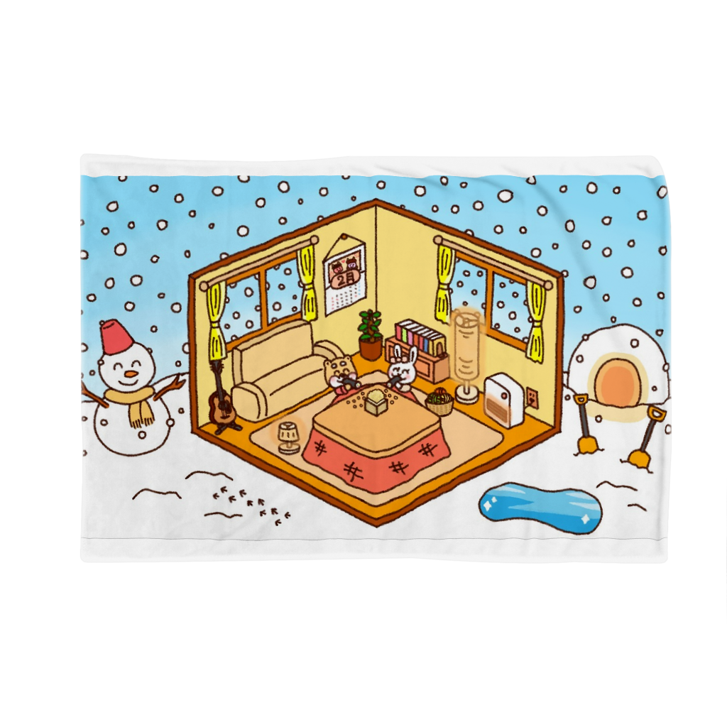 しばうさ.net グッズ ブランケット SUZURI スズリ