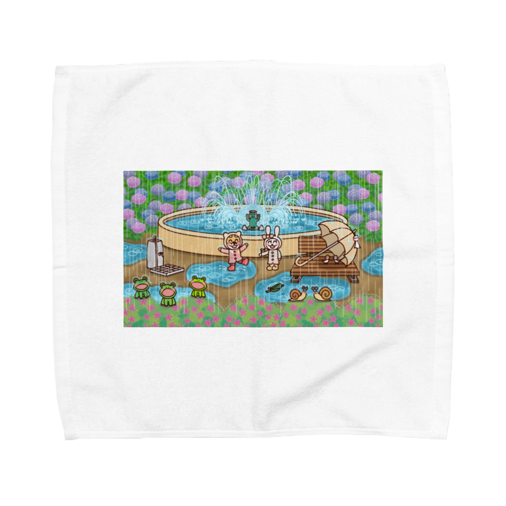 しばうさ.net グッズ タオルハンカチ SUZURI スズリ