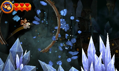 ドンキーコング リターンズ 3D 裸眼立体視