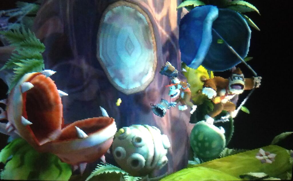 ドンキーコング リターンズ 3D 裸眼立体視