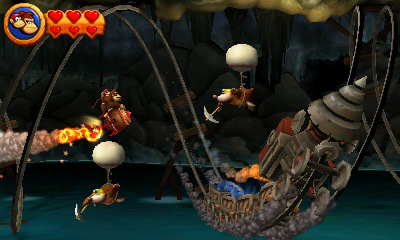 ドンキーコング リターンズ 3D 裸眼立体視