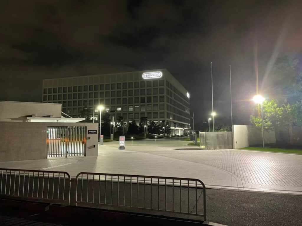 任天堂本社 京都 夜