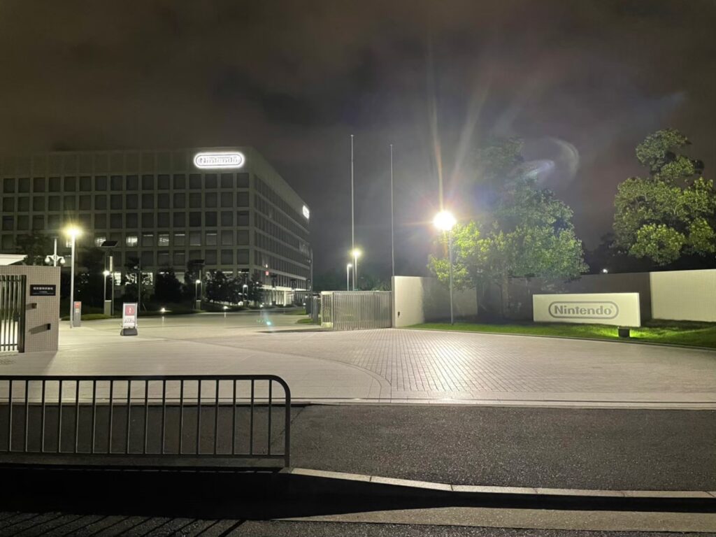 任天堂本社 京都 夜