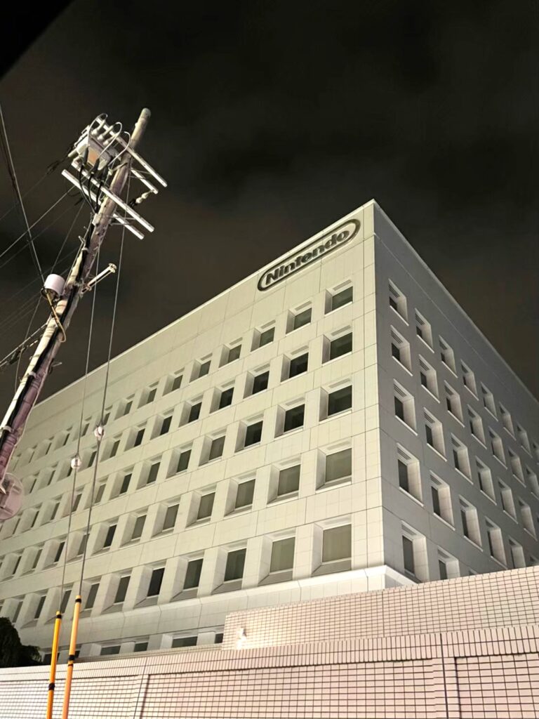 任天堂本社 京都 夜