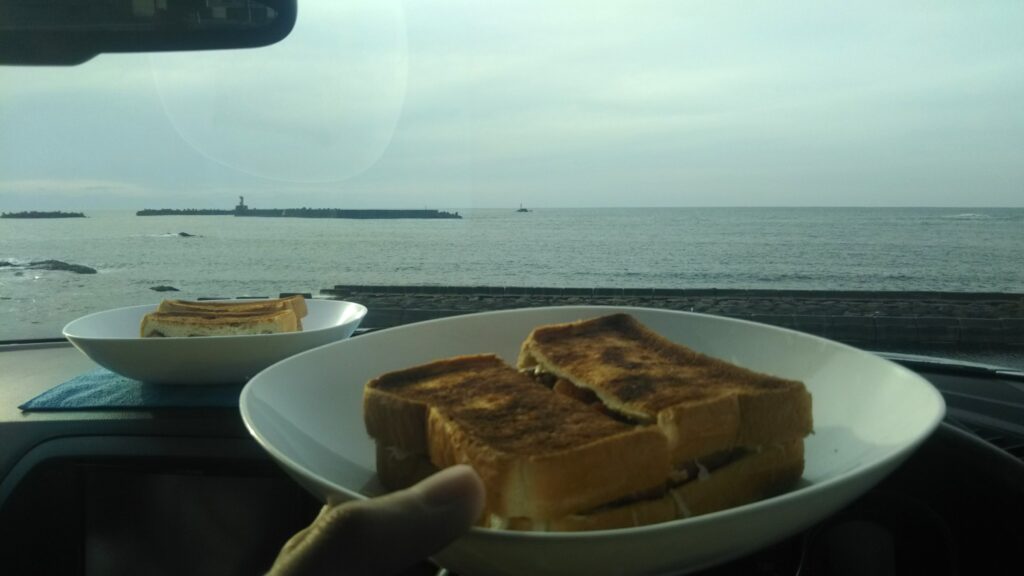 由良海岸 白山島