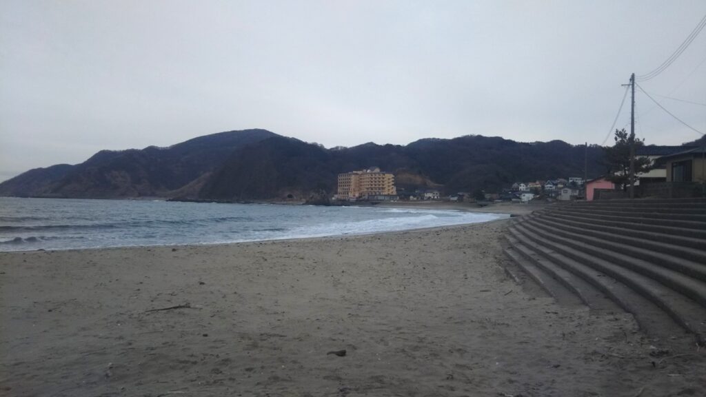 由良海岸 白山島