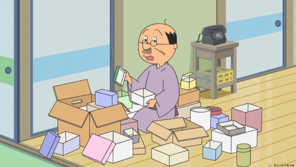 サザエさん 感想 2025年8月17日 ワカメ、夏の思い出 箱の中身は ぼくは名付け親