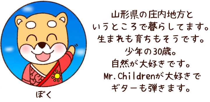 山形県 庄内地方 酒田 鶴岡 湯野浜 Mr.Children ギター しばうさ.net