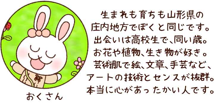おくさん プロフィール しばうさ.net