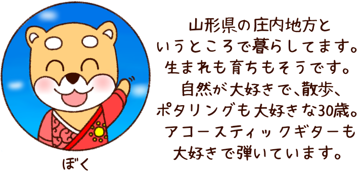 ぼく プロフィール しばうさ.net